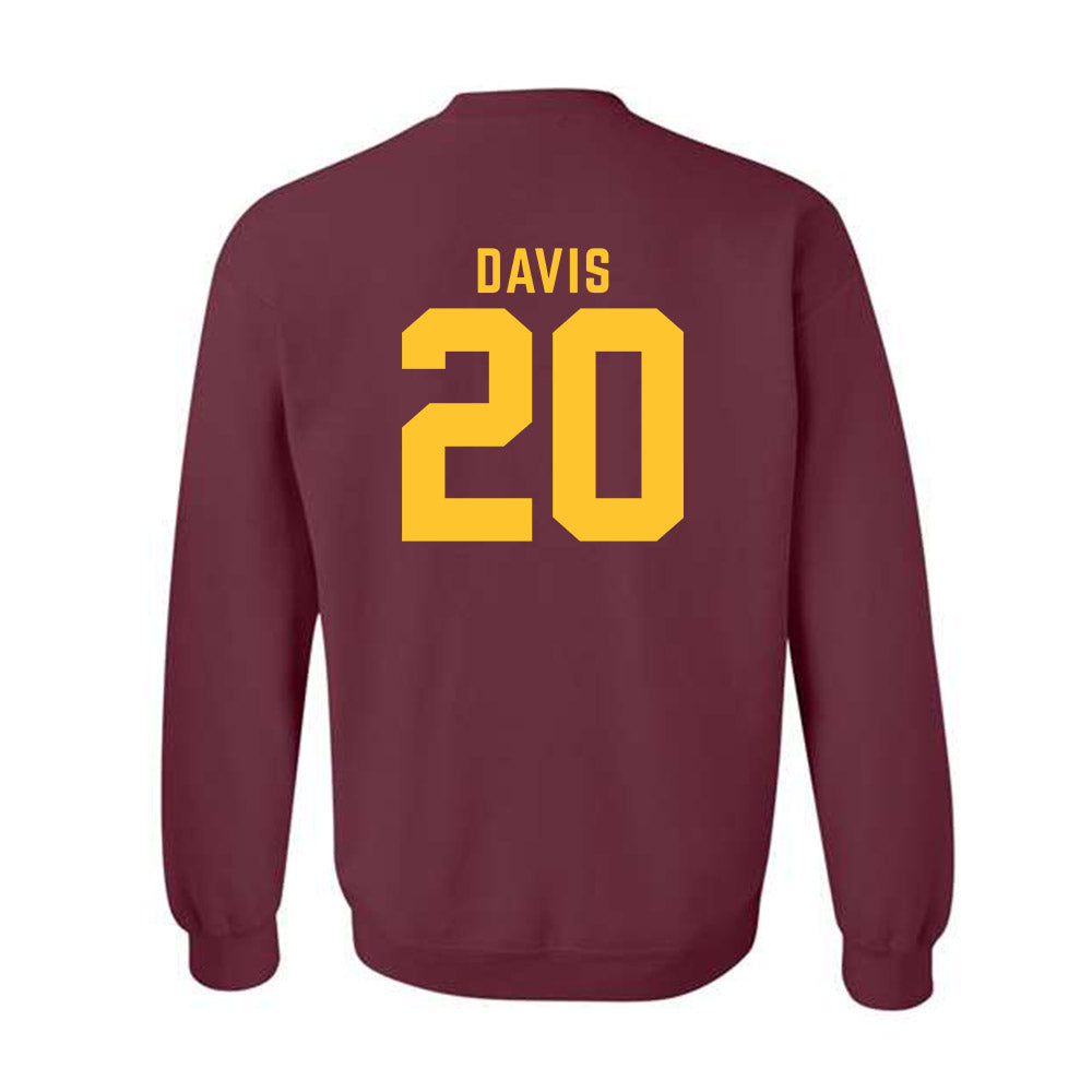 Arizona State - NCAA Softball : Takyla Davis - Classic Shersey Crewneck Sweatshirt-1