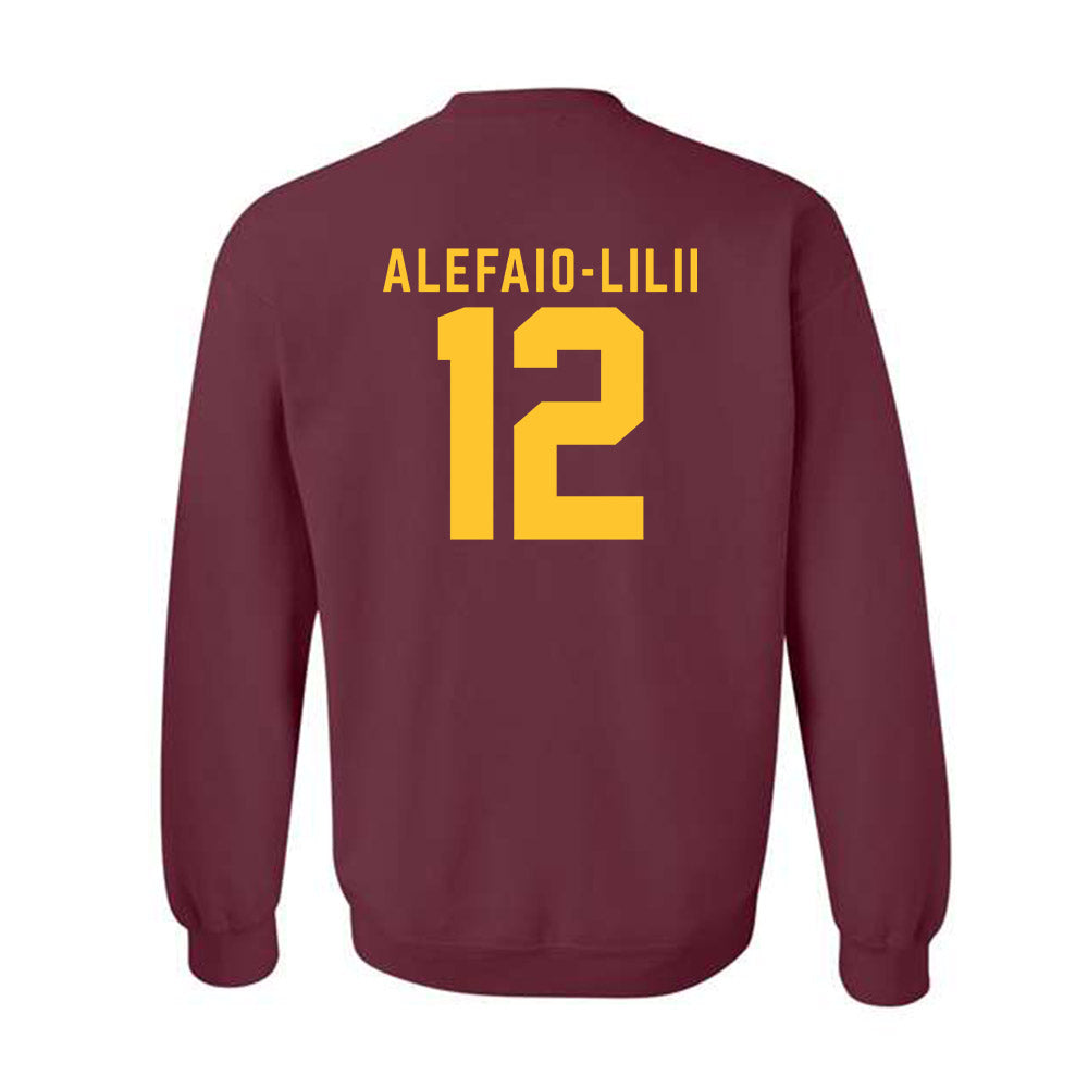 Arizona State - NCAA Football : Benjamin Alefaio-Lilii - Classic Shersey Crewneck Sweatshirt-1