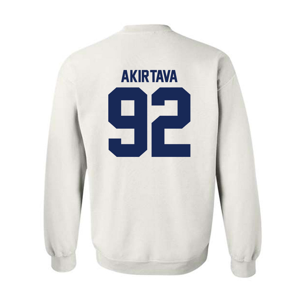Rice - NCAA Football : Luca Akirtava - Fashion Shersey Crewneck Sweatshirt-1