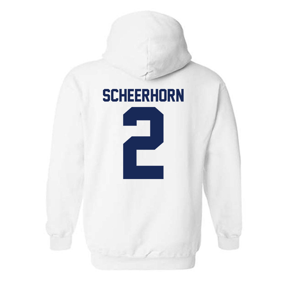 Rice - NCAA Football : Lucas Scheerhorn - Fashion Shersey Hooded Sweatshirt-1