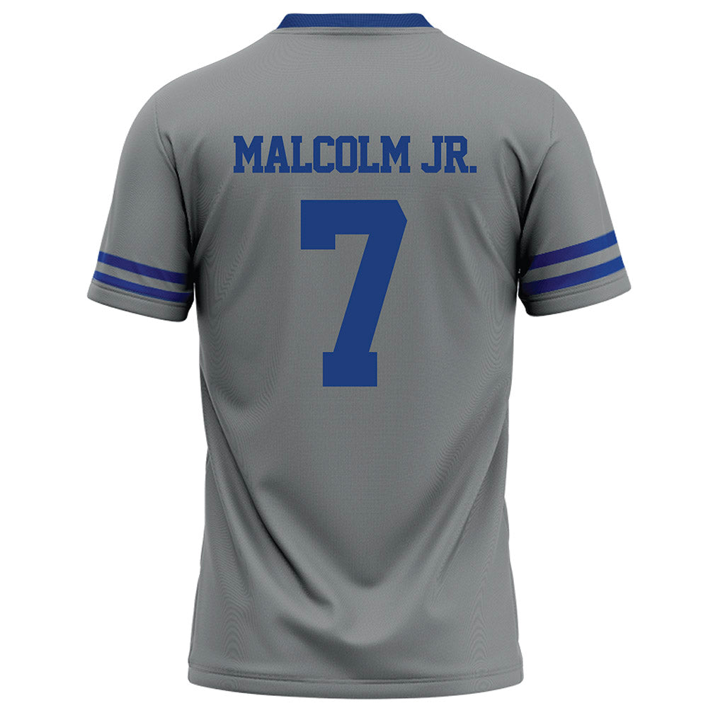 Memphis - NCAA Football : Darius Malcolm Jr. - Grey Football Jersey-1
