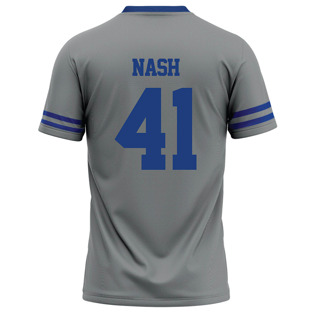 Memphis - NCAA Football : Tylon Nash - Grey Football Jersey-1