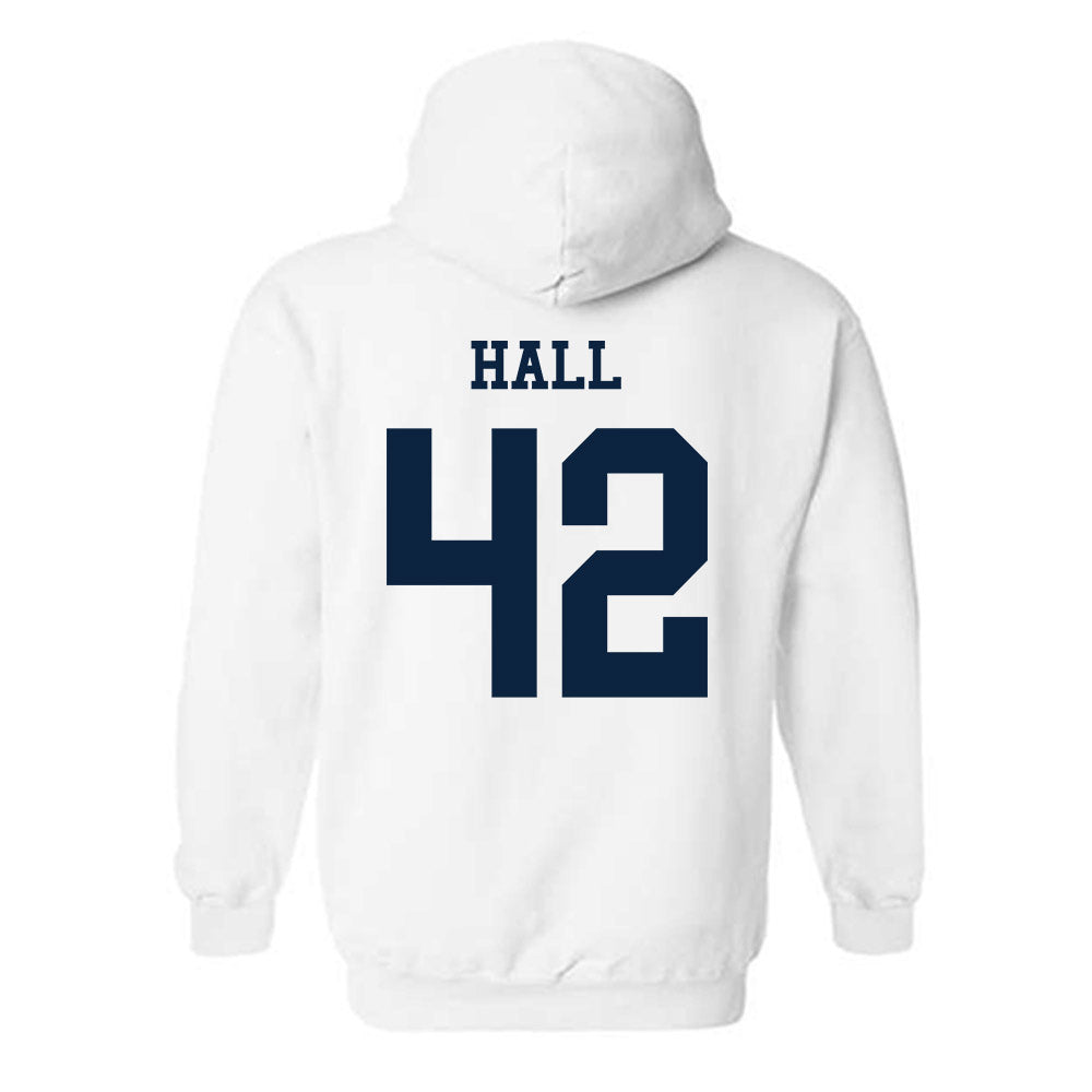 Samford - NCAA Football : Quinten Hall - Classic Fashion Shersey Hooded Sweatshirt-1