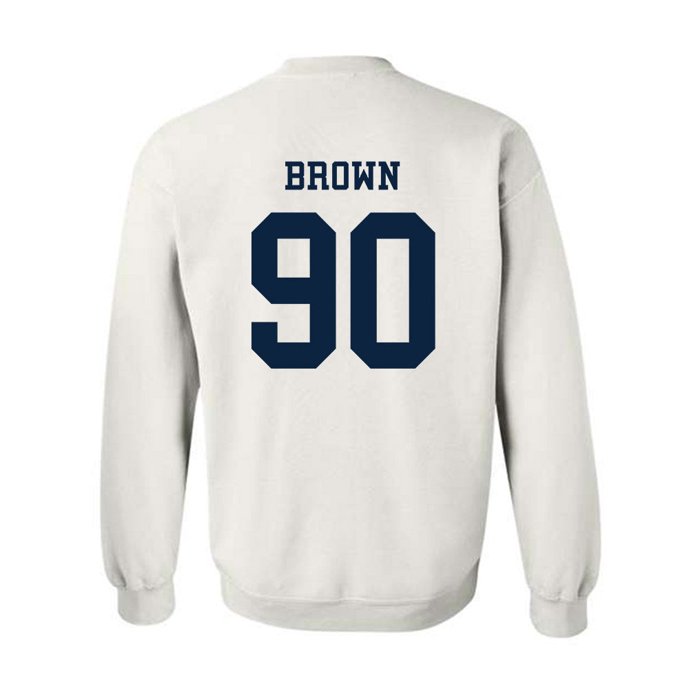 Samford - NCAA Football : Danny Brown - Classic Fashion Shersey Crewneck Sweatshirt-1