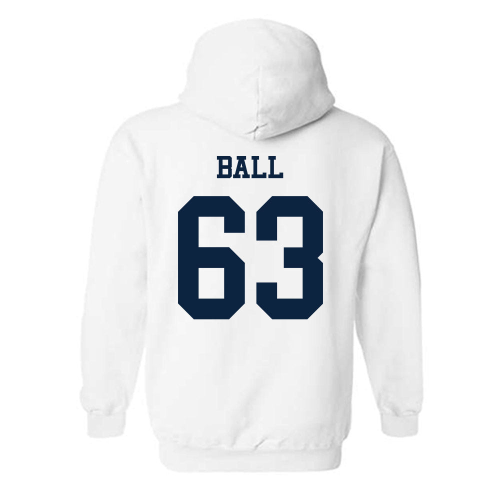 Samford - NCAA Football : Beau Ball - Classic Fashion Shersey Hooded Sweatshirt-1