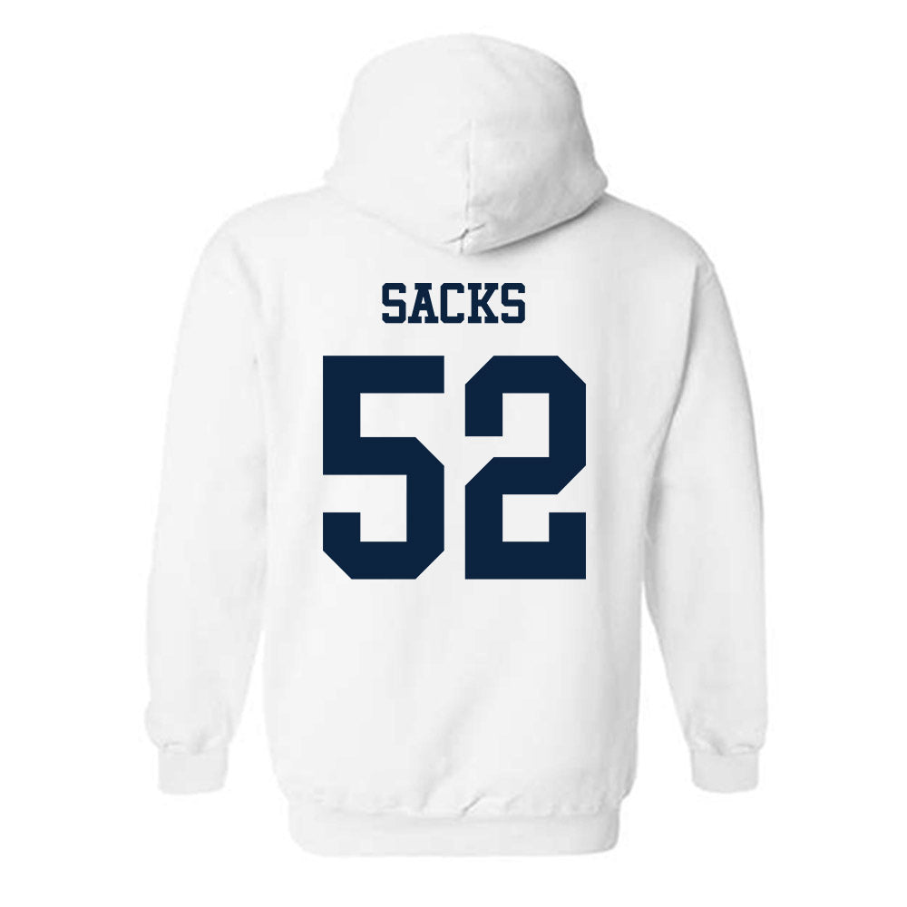 Samford - NCAA Football : Owen Sacks - Classic Fashion Shersey Hooded Sweatshirt-1