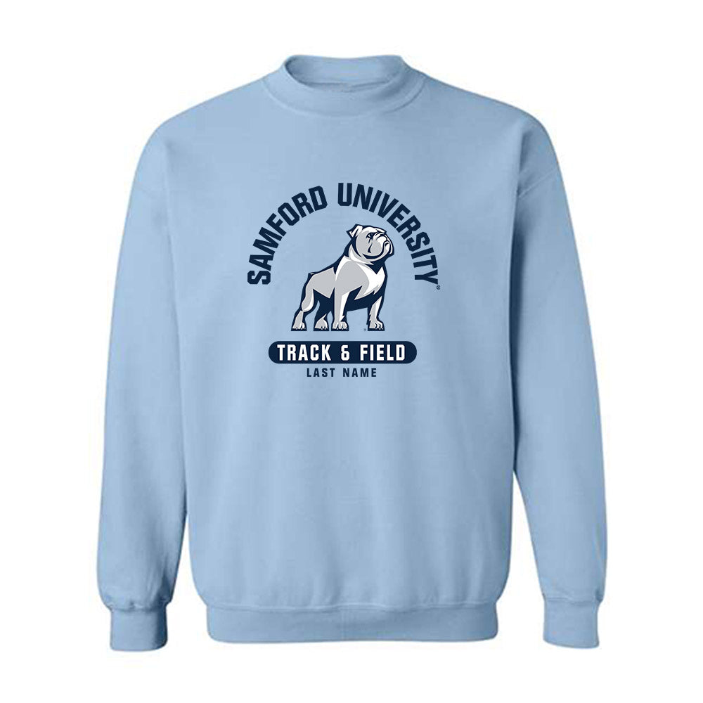 Samford - NCAA Men's Track & Field : Jaggerd Moore - Classic Fashion Shersey Crewneck Sweatshirt
