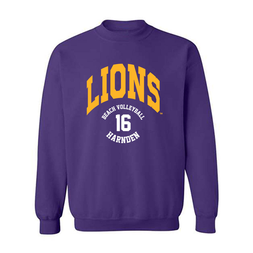 North Alabama - NCAA Beach Volleyball : Gaby Harnden - Classic Fashion Shersey Crewneck Sweatshirt-0