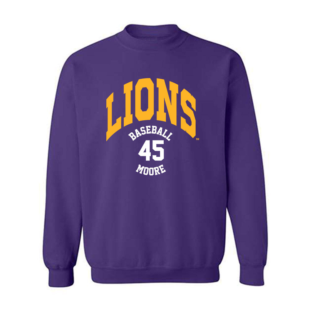 North Alabama - NCAA Baseball : Ethan Moore - Classic Fashion Shersey Crewneck Sweatshirt-0