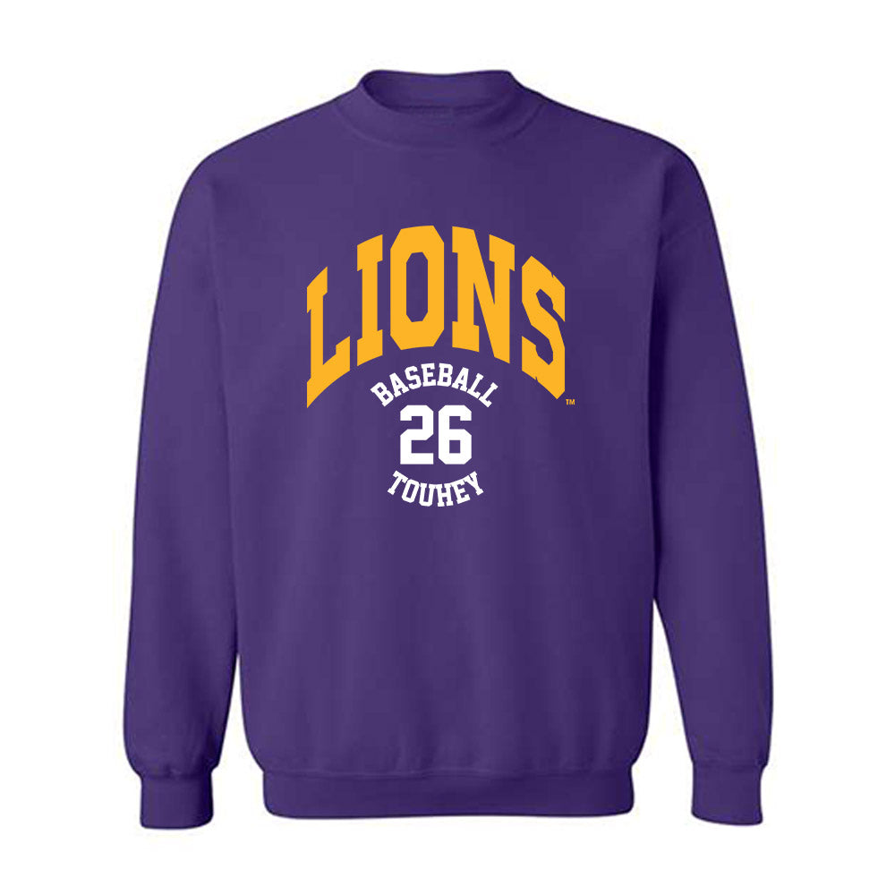 North Alabama - NCAA Baseball : Jordan Touhey - Classic Fashion Shersey Crewneck Sweatshirt-0