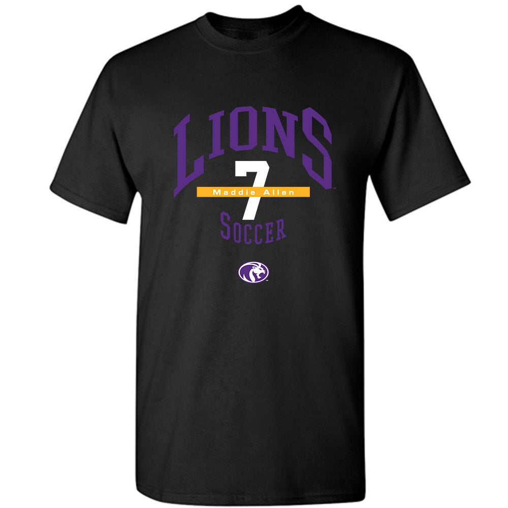 North Alabama - NCAA Women's Soccer : Maddie Allen - Classic Fashion Shersey T-Shirt-0
