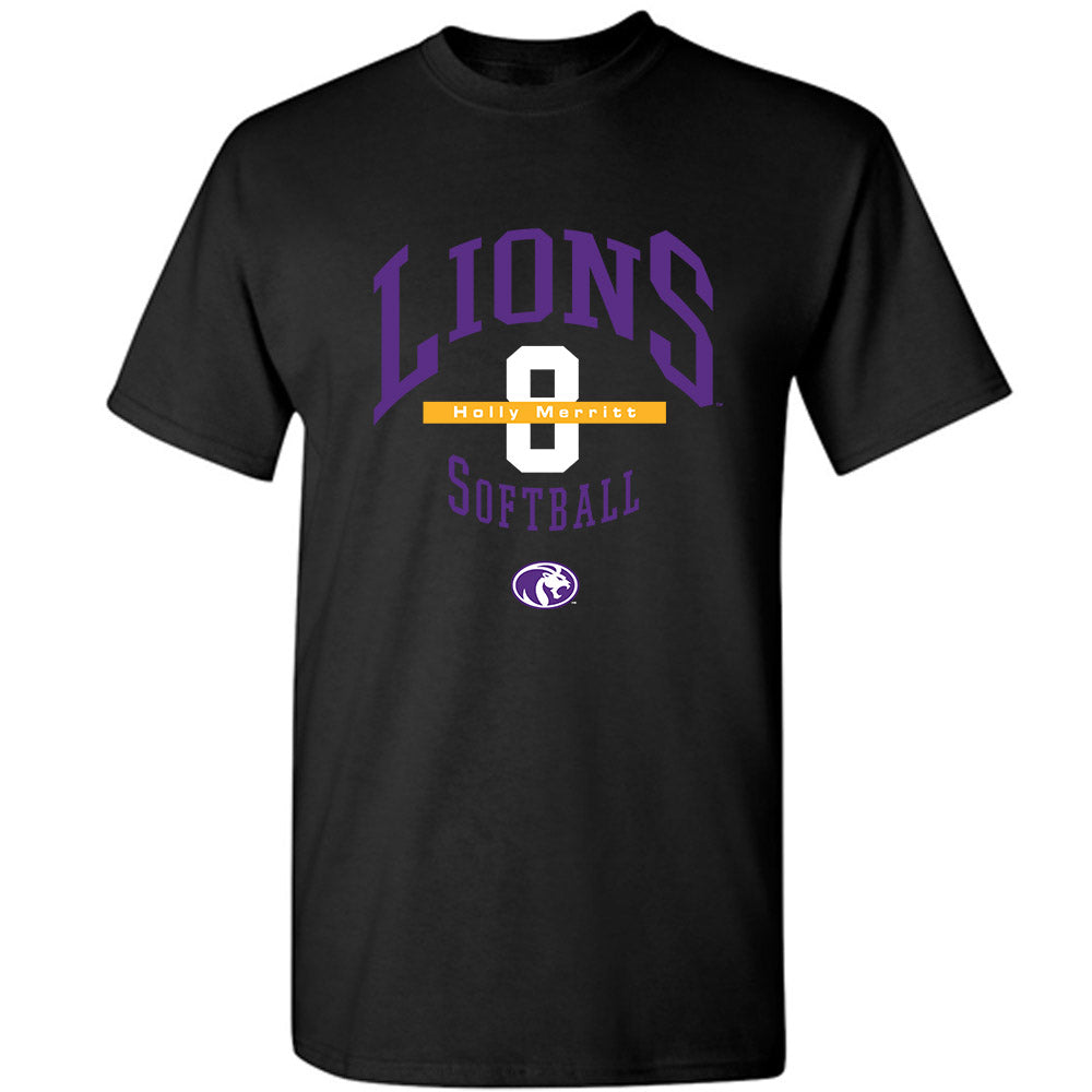 North Alabama - NCAA Softball : Holly Merritt - Classic Fashion Shersey T-Shirt-0