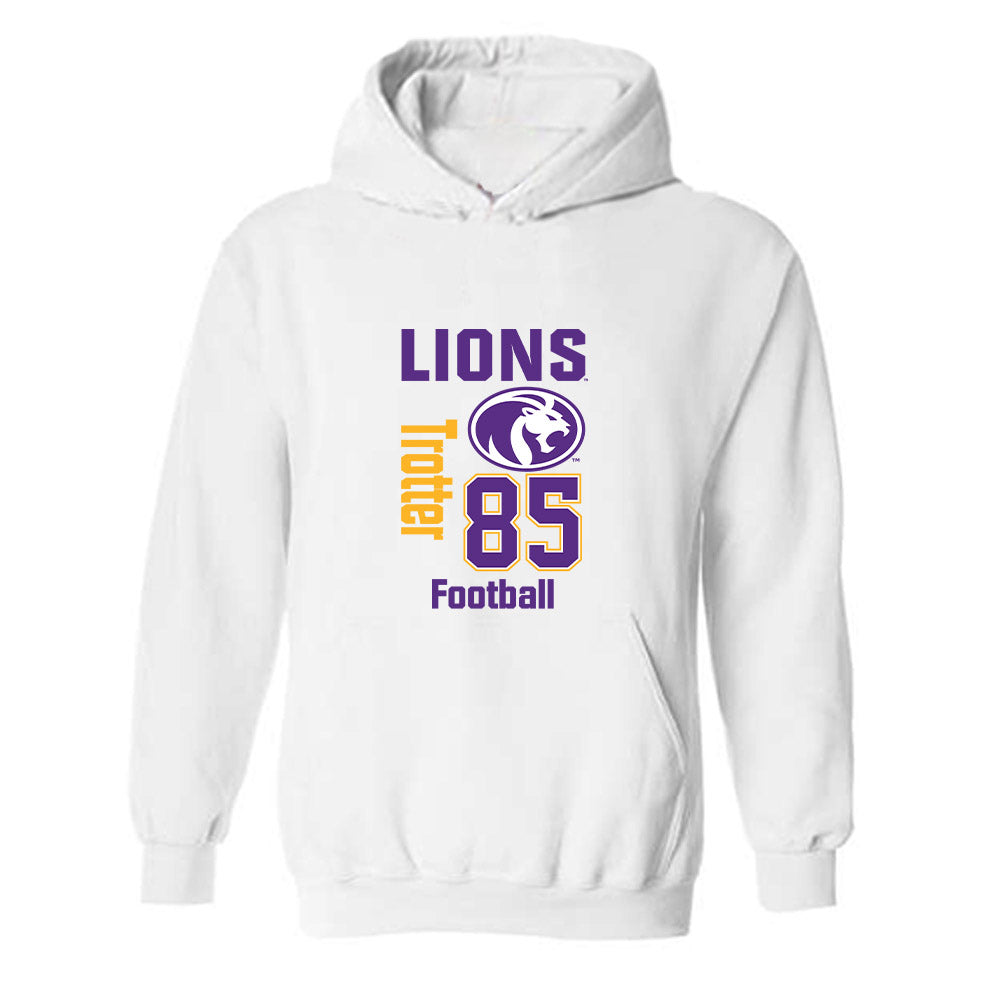 North Alabama - NCAA Football : Jalin Trotter - Classic Fashion Shersey Hooded Sweatshirt-0