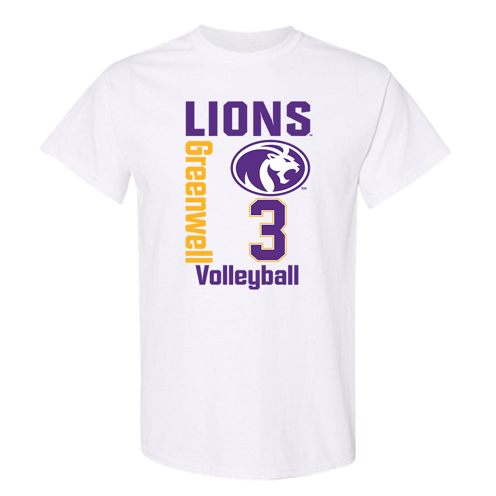 North Alabama - NCAA Women's Volleyball : Ally Greenwell - Classic Fashion Shersey T-Shirt-0