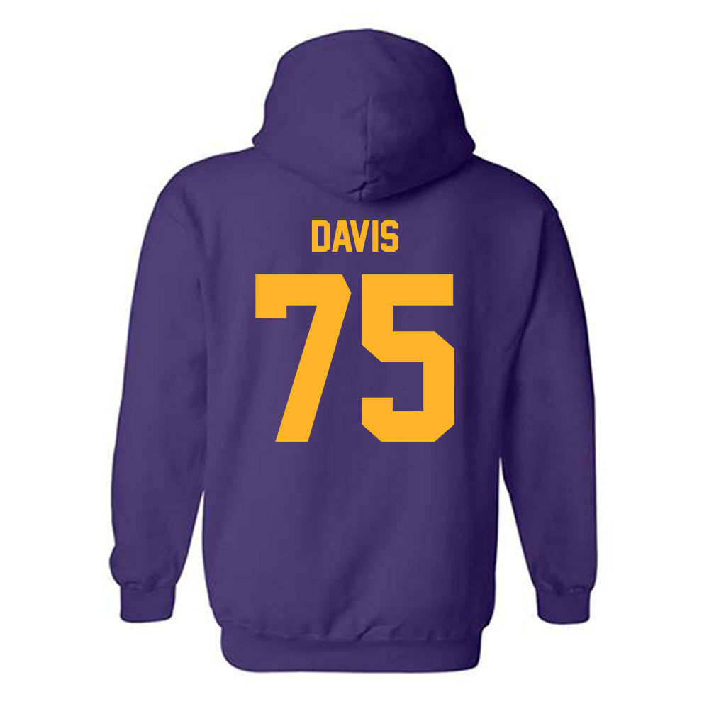 North Alabama - NCAA Football : Brandt Davis - Classic Shersey Hooded Sweatshirt-1