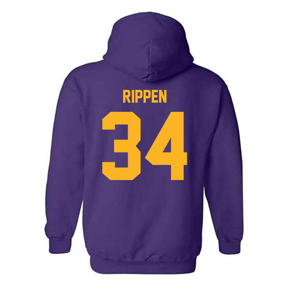 North Alabama - NCAA Baseball : Nash Rippen - Classic Shersey Hooded Sweatshirt-1
