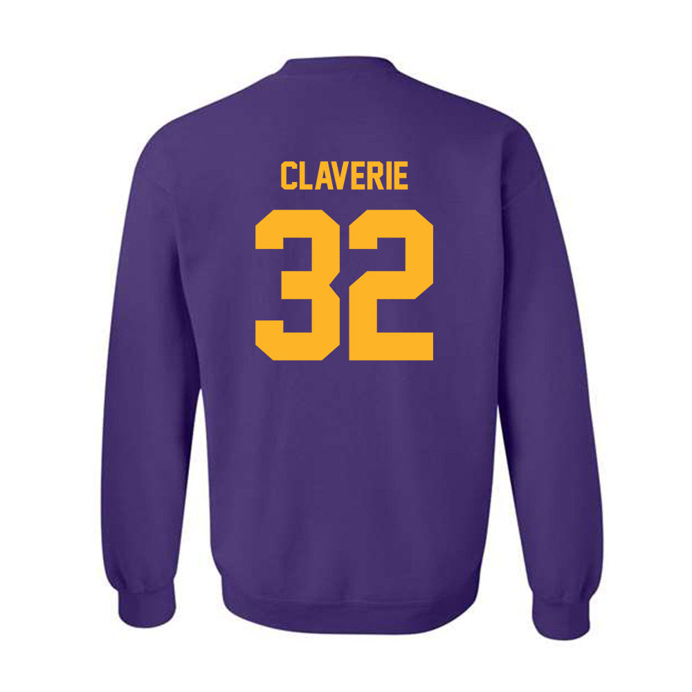 North Alabama - NCAA Softball : Aubrie Claverie - Classic Shersey Crewneck Sweatshirt-1