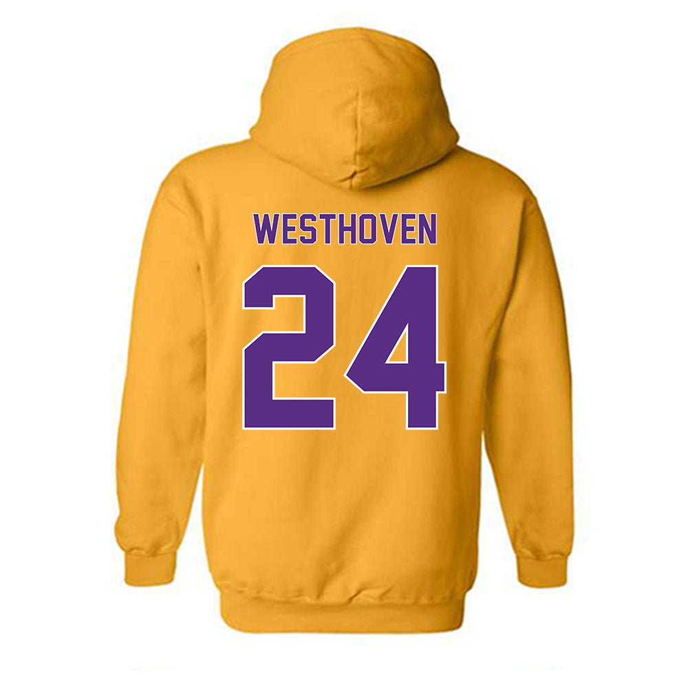 North Alabama - NCAA Softball : Lindsey Westhoven - Classic Shersey Hooded Sweatshirt-1