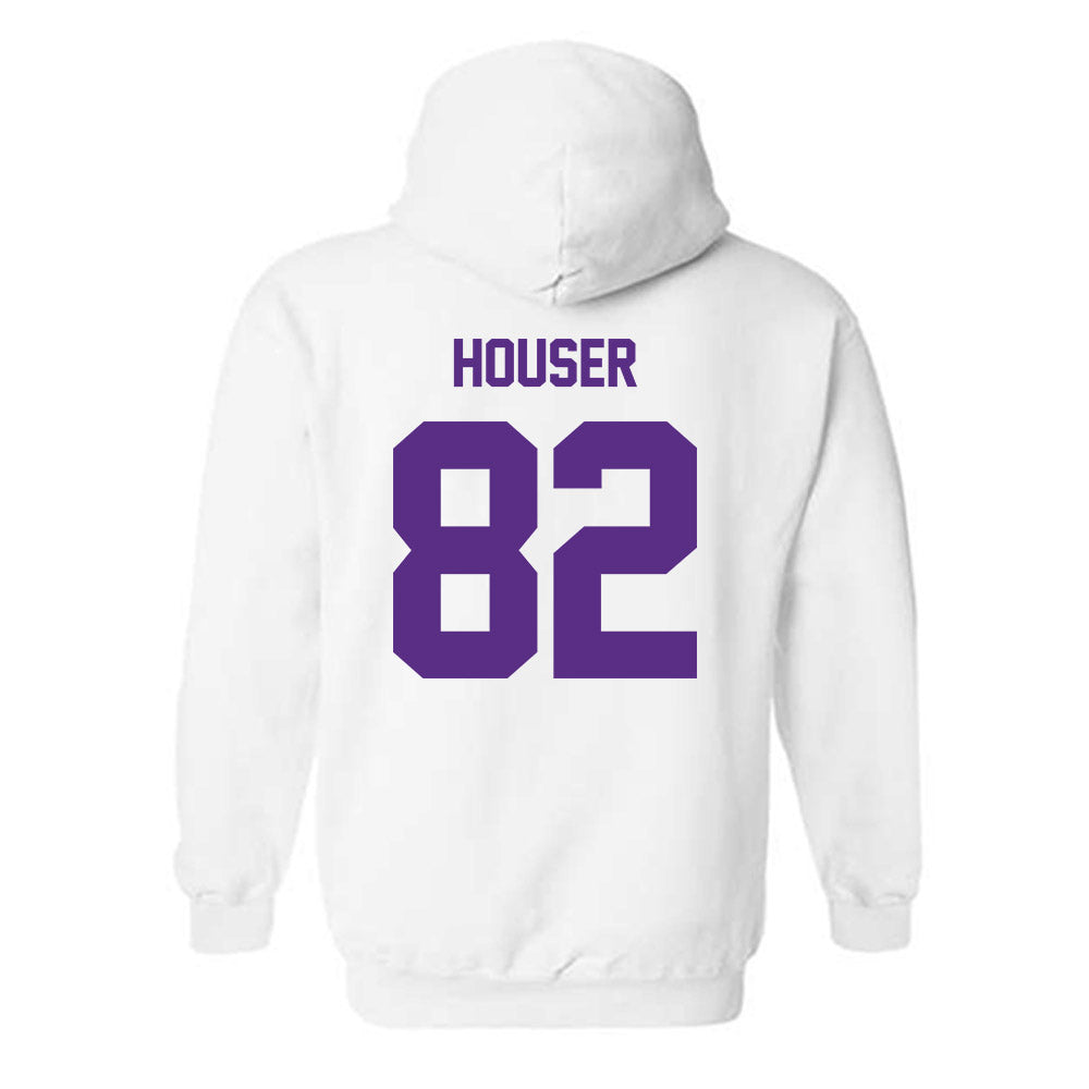 North Alabama - NCAA Football : Clint Houser - Classic Shersey Hooded Sweatshirt-1