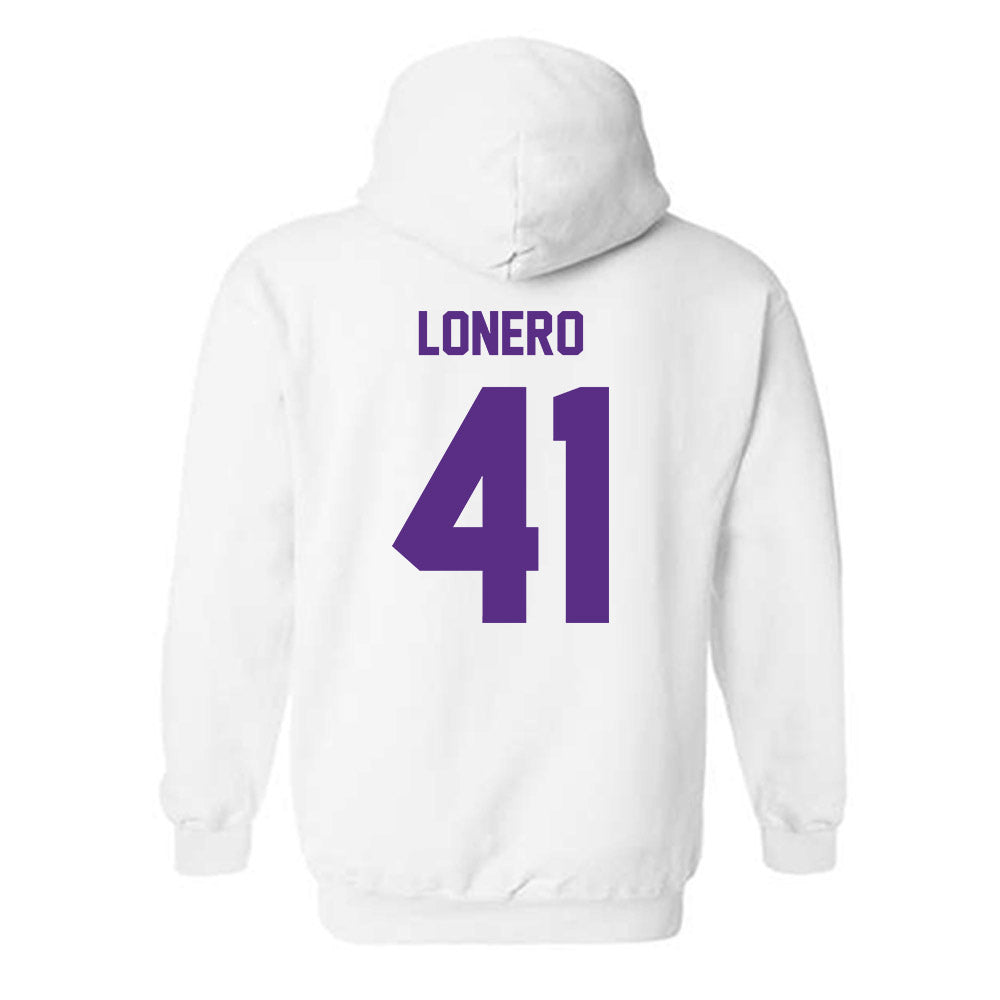 North Alabama - NCAA Baseball : Gio LoNero - Classic Shersey Hooded Sweatshirt-1