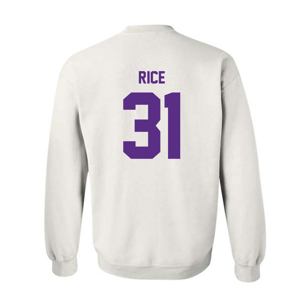 North Alabama - NCAA Baseball : Tyler Rice - Classic Shersey Crewneck Sweatshirt-1