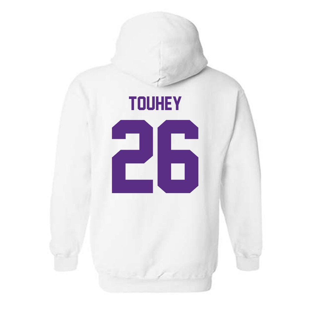 North Alabama - NCAA Baseball : Jordan Touhey - Classic Shersey Hooded Sweatshirt-1