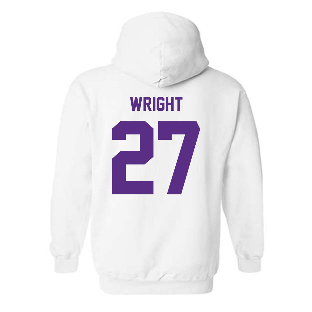 North Alabama - NCAA Softball : Claire Wright - Classic Shersey Hooded Sweatshirt-1