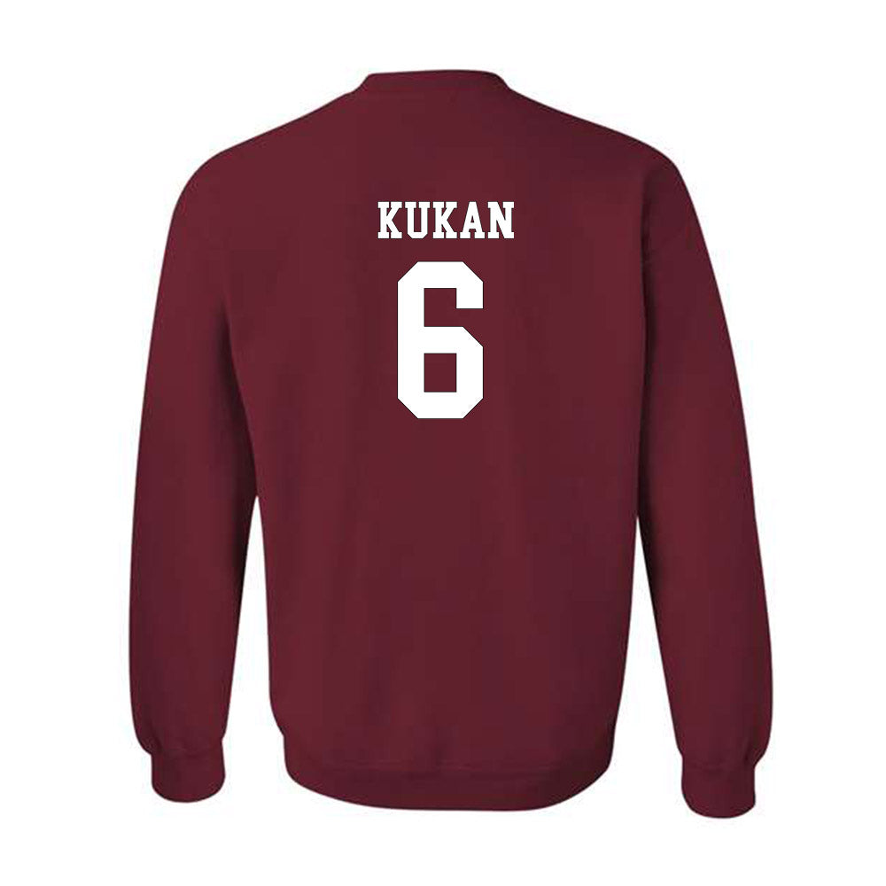 Alabama - NCAA Women's Soccer : Kiley Kukan - Replica Shersey Crewneck Sweatshirt-1