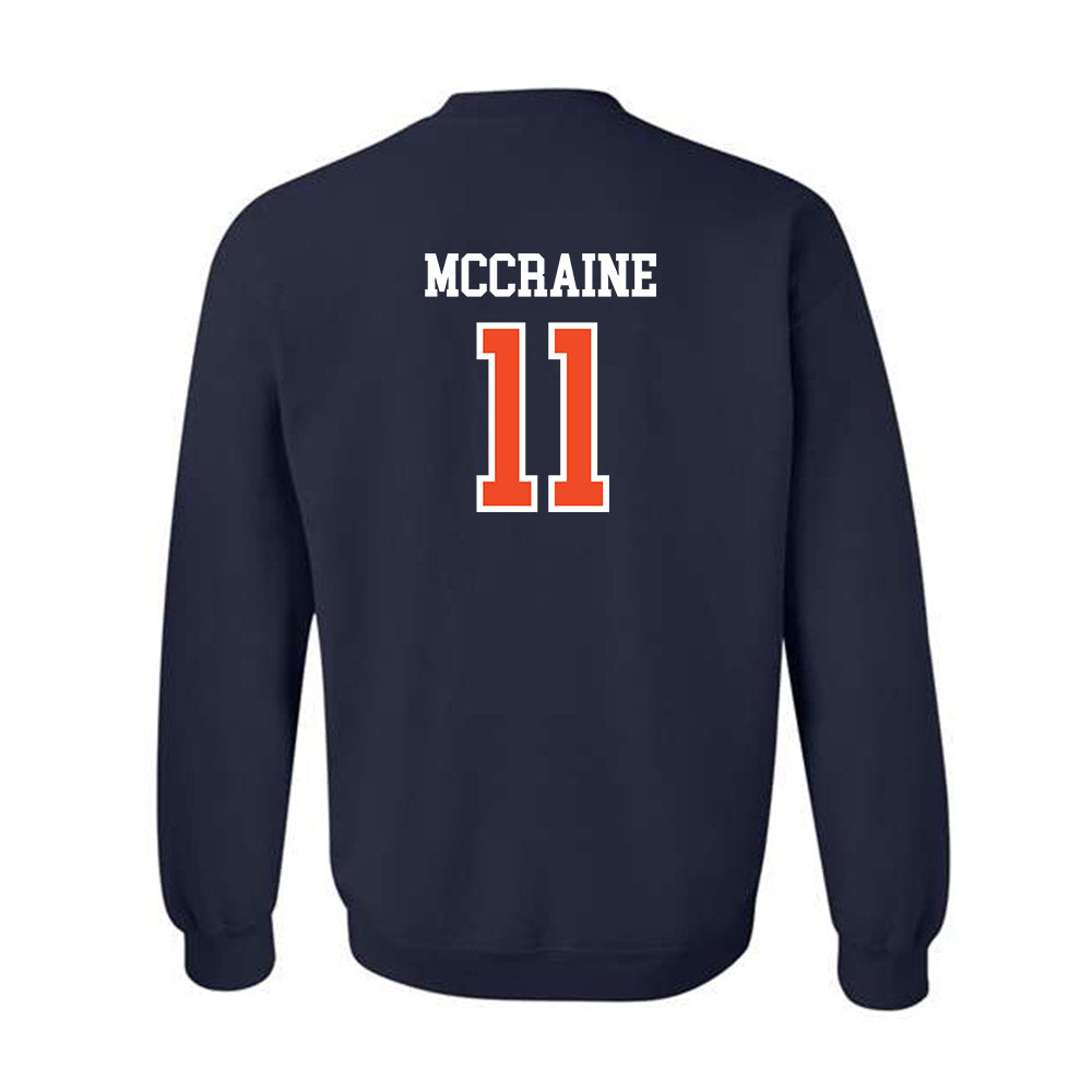 Auburn - NCAA Baseball : Brandon McCraine - Generic Shersey Crewneck Sweatshirt-1