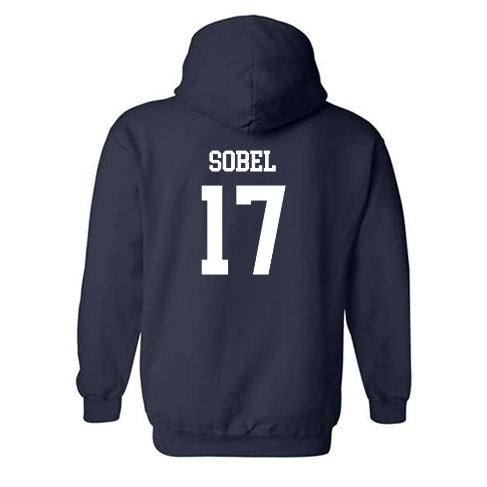 Drake - NCAA Women's Soccer : Ivy Sobel - Generic Shersey Hooded Sweatshirt-1