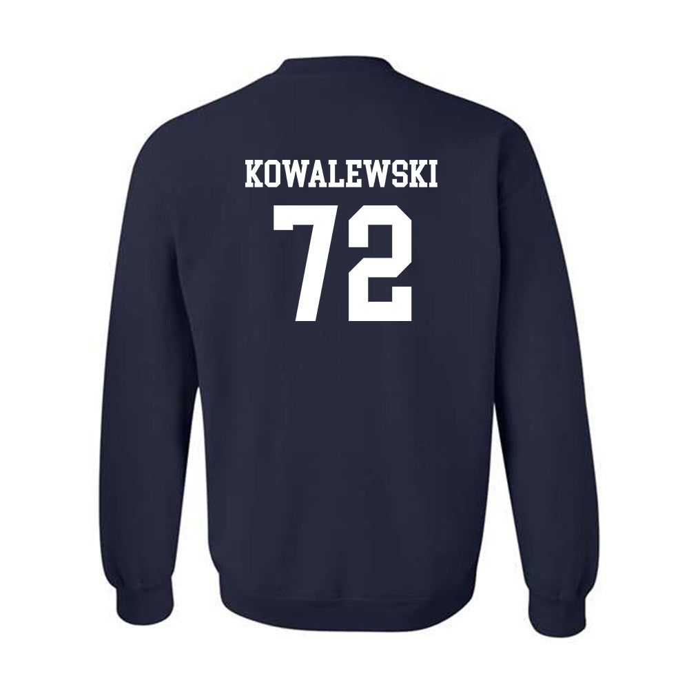 Drake - NCAA Football : William Kowalewski - Generic Shersey Crewneck Sweatshirt-1