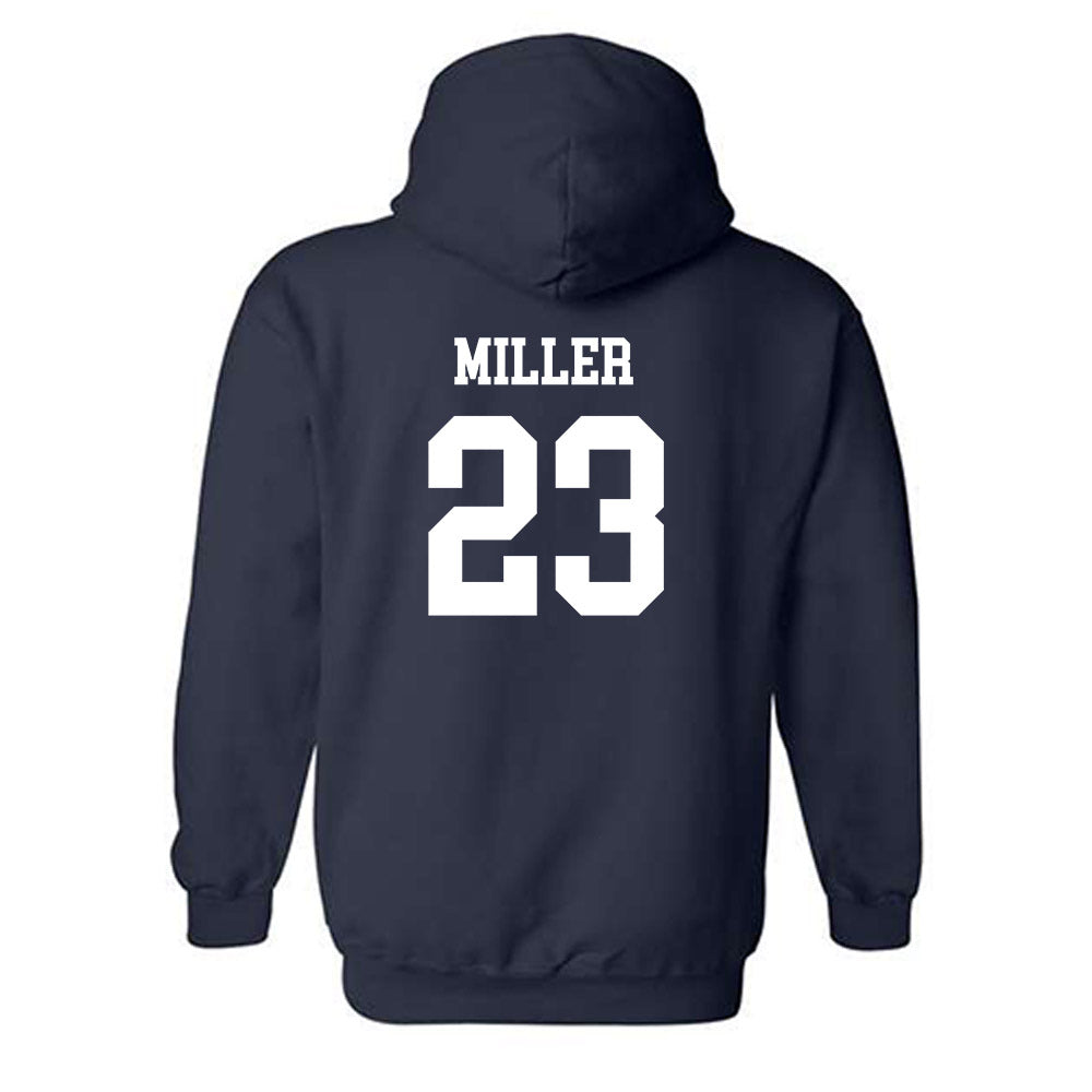 Gonzaga - NCAA Men's Basketball : Adam Miller - Classic Shersey Hooded Sweatshirt-1
