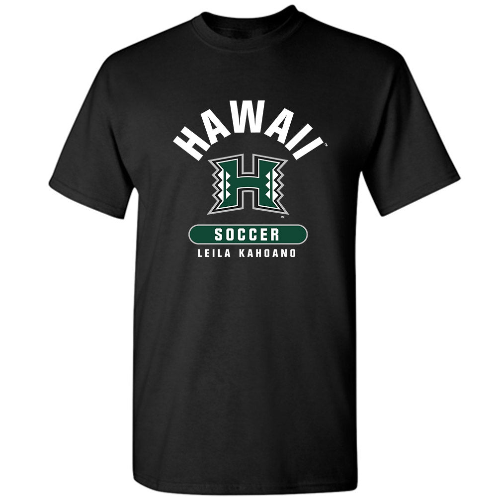 Hawaii - NCAA Women's Soccer : Leila Kahoano - Classic Fashion Shersey T-Shirt-0
