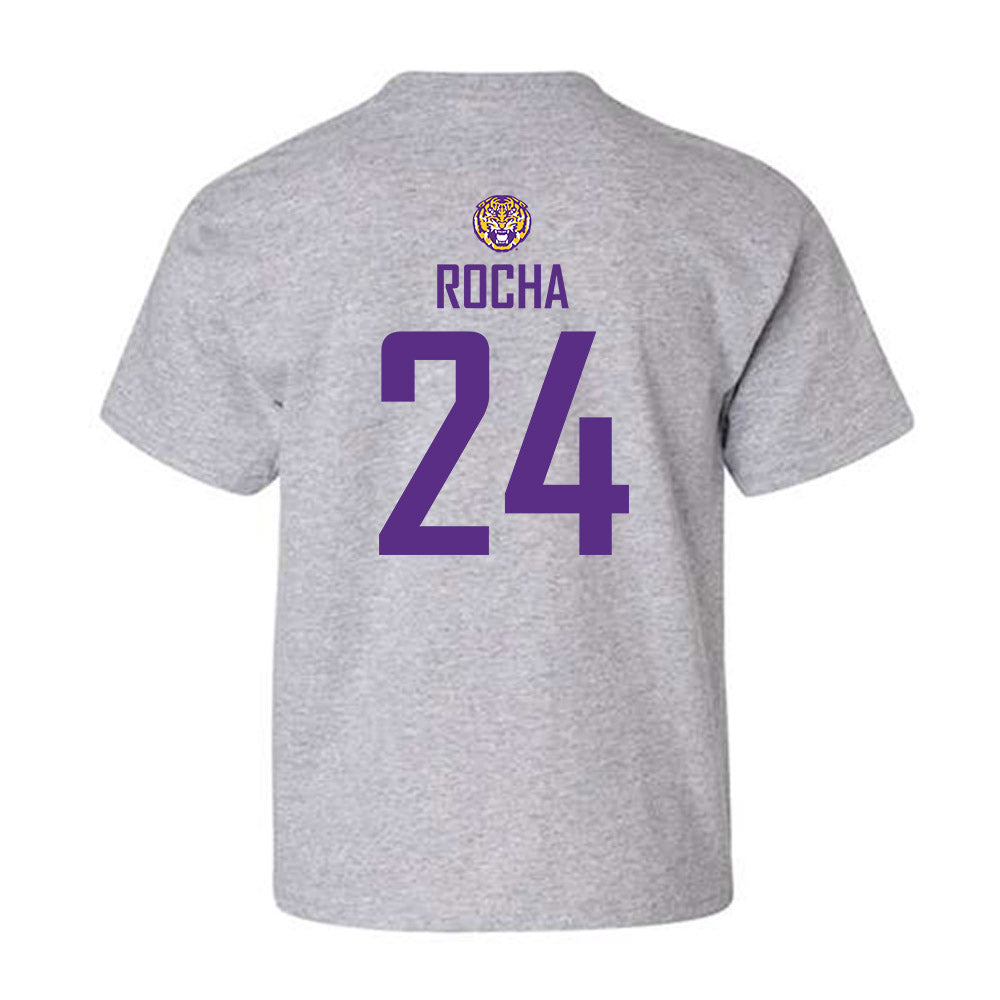 LSU - NCAA Women's Soccer : Kylee Rocha - Generic Shersey Youth T-Shirt-1
