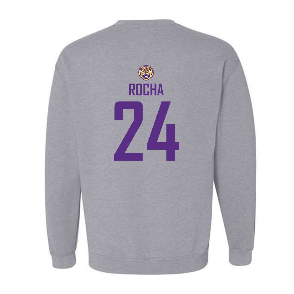 LSU - NCAA Women's Soccer : Kylee Rocha - Generic Shersey Crewneck Sweatshirt-1