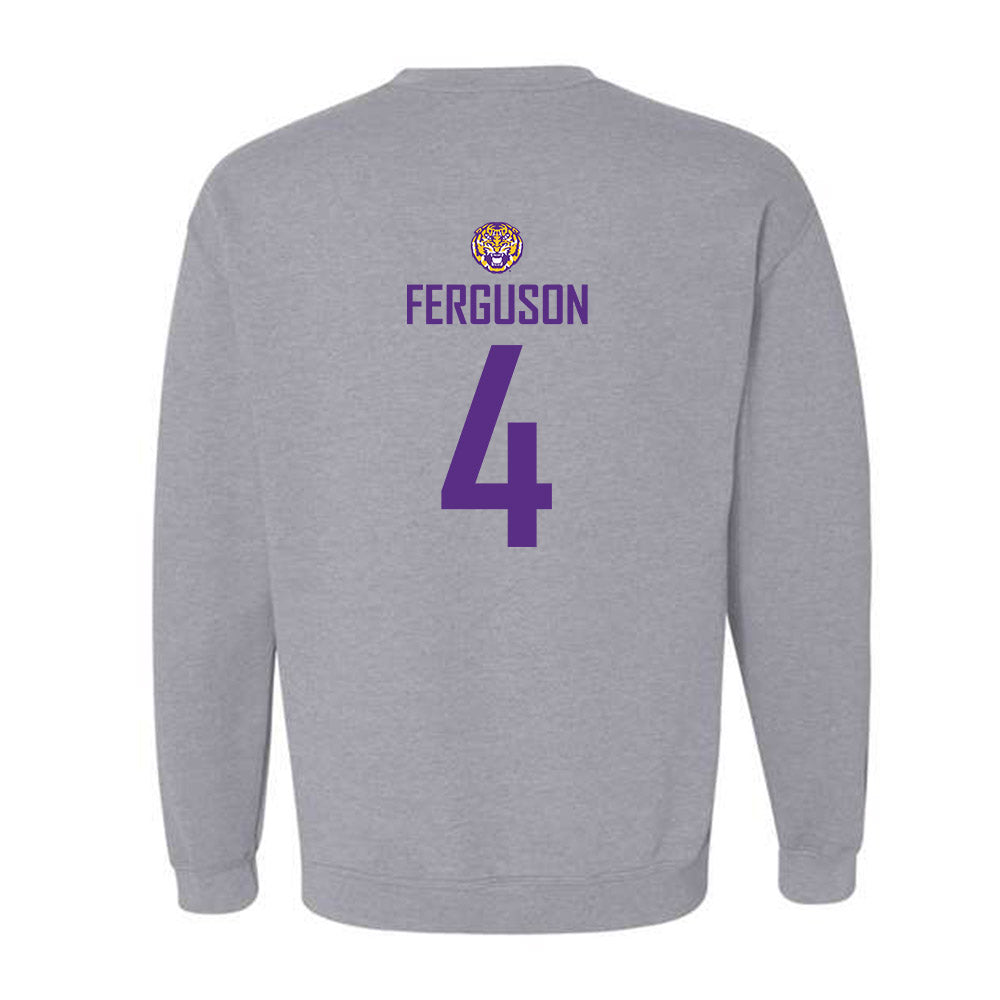 LSU - NCAA Women's Soccer : Jazmin Ferguson - Generic Shersey Crewneck Sweatshirt-1