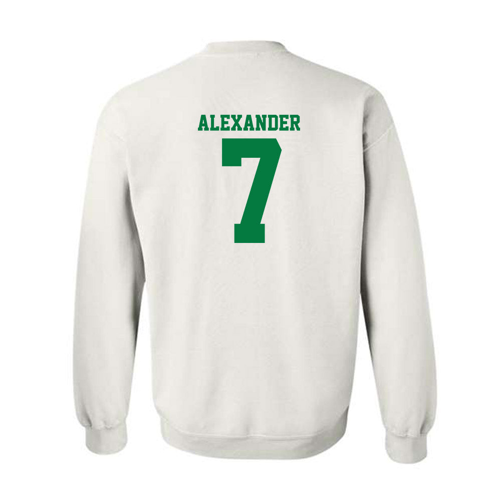 North Texas - NCAA Football : Aaron Alexander - Classic Shersey Crewneck Sweatshirt-1