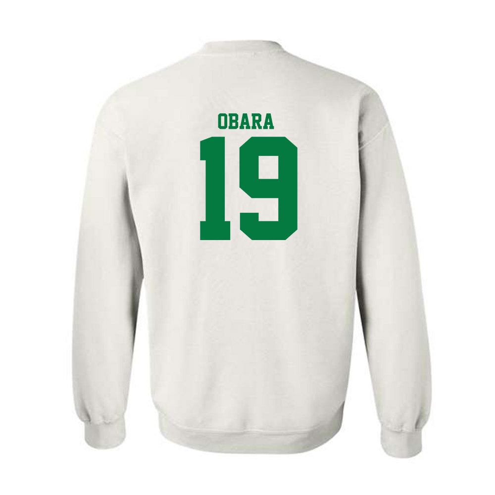 North Texas - NCAA Football : Grayson OBara - Classic Shersey Crewneck Sweatshirt-1