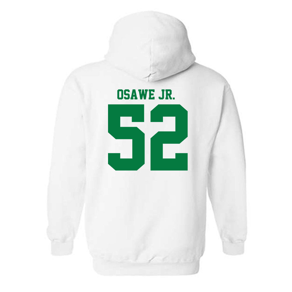 North Texas - NCAA Football : Courage Osawe Jr. - Classic Shersey Hooded Sweatshirt-1