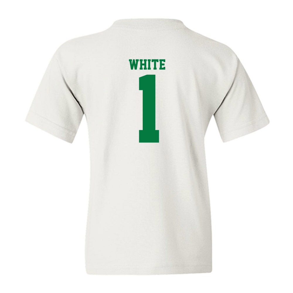 North Texas - NCAA Football : Jahiem White - Classic Shersey Youth T-Shirt-1