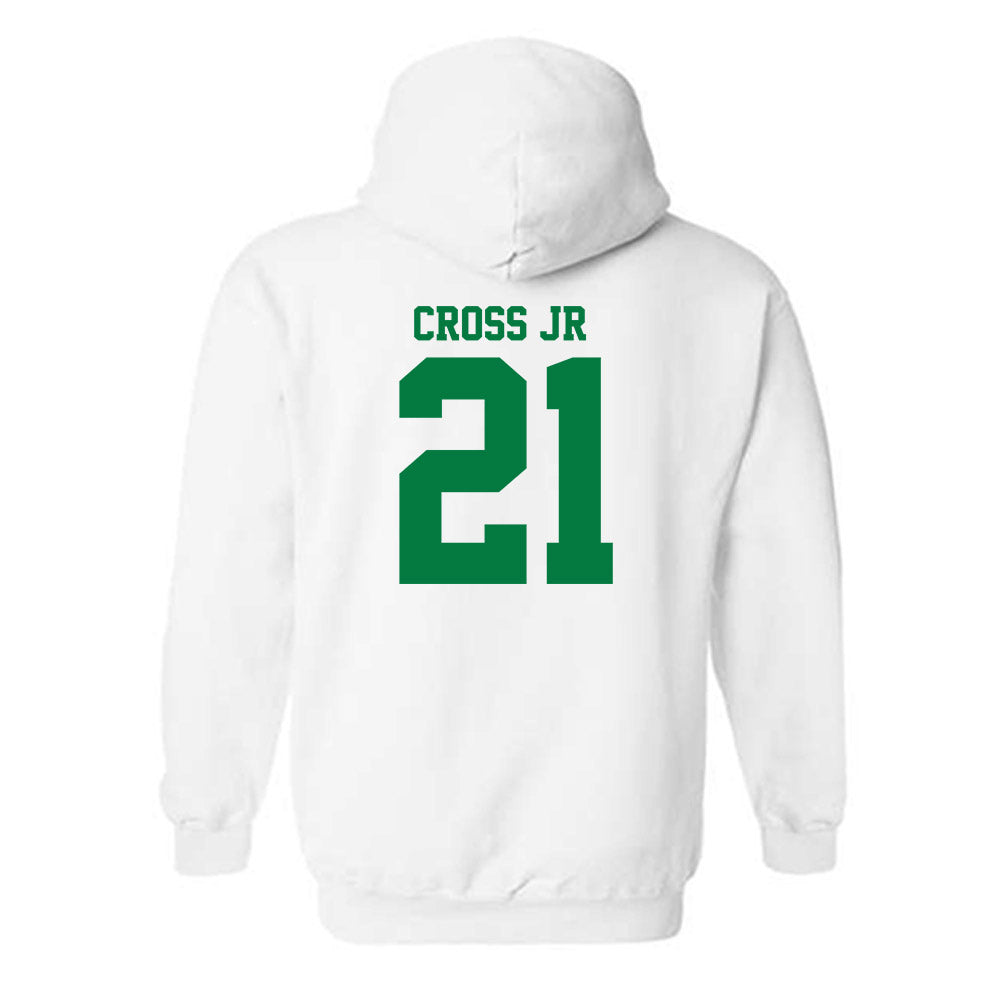 North Texas - NCAA Football : Jason Cross Jr - Classic Shersey Hooded Sweatshirt-1