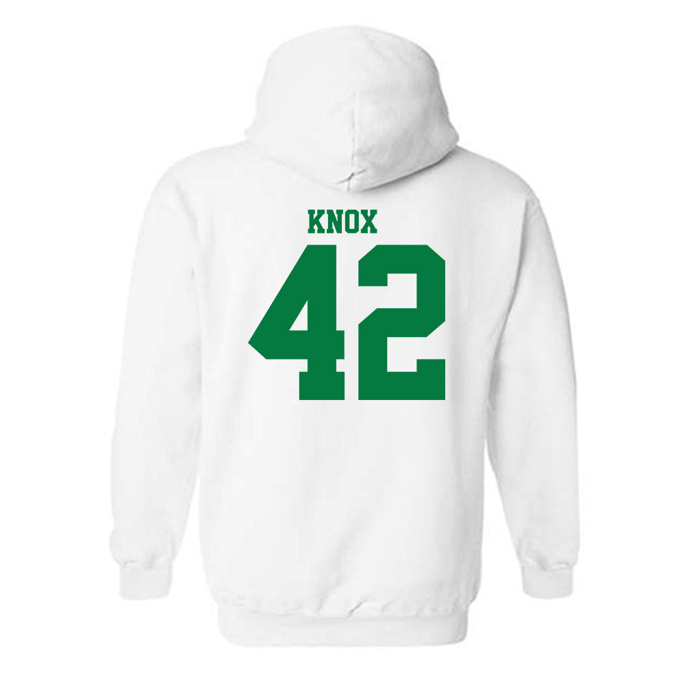 North Texas - NCAA Football : Brayden Knox - Classic Shersey Hooded Sweatshirt-1
