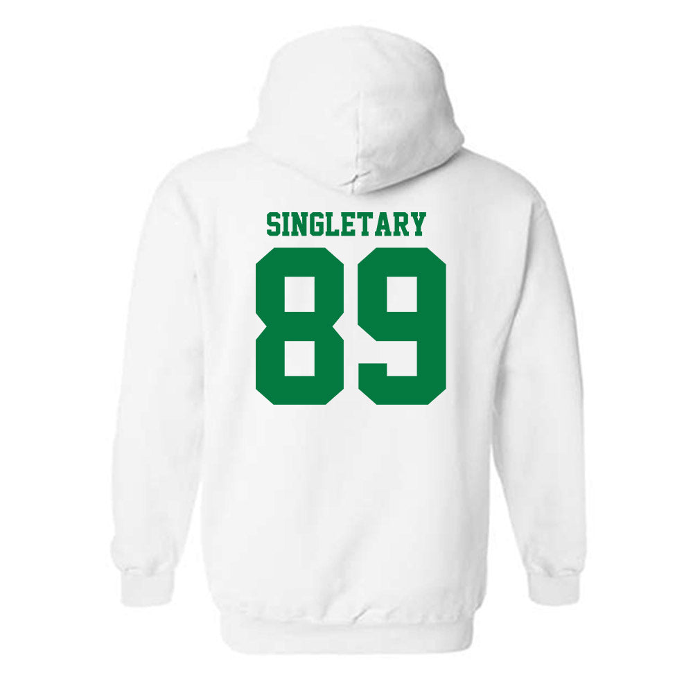 North Texas - NCAA Football : Jerious Singletary - Classic Shersey Hooded Sweatshirt-1