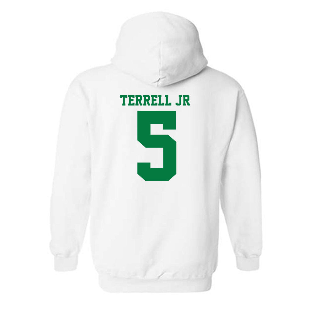 North Texas - NCAA Men's Basketball : david terrell jr - Classic Shersey Hooded Sweatshirt-1
