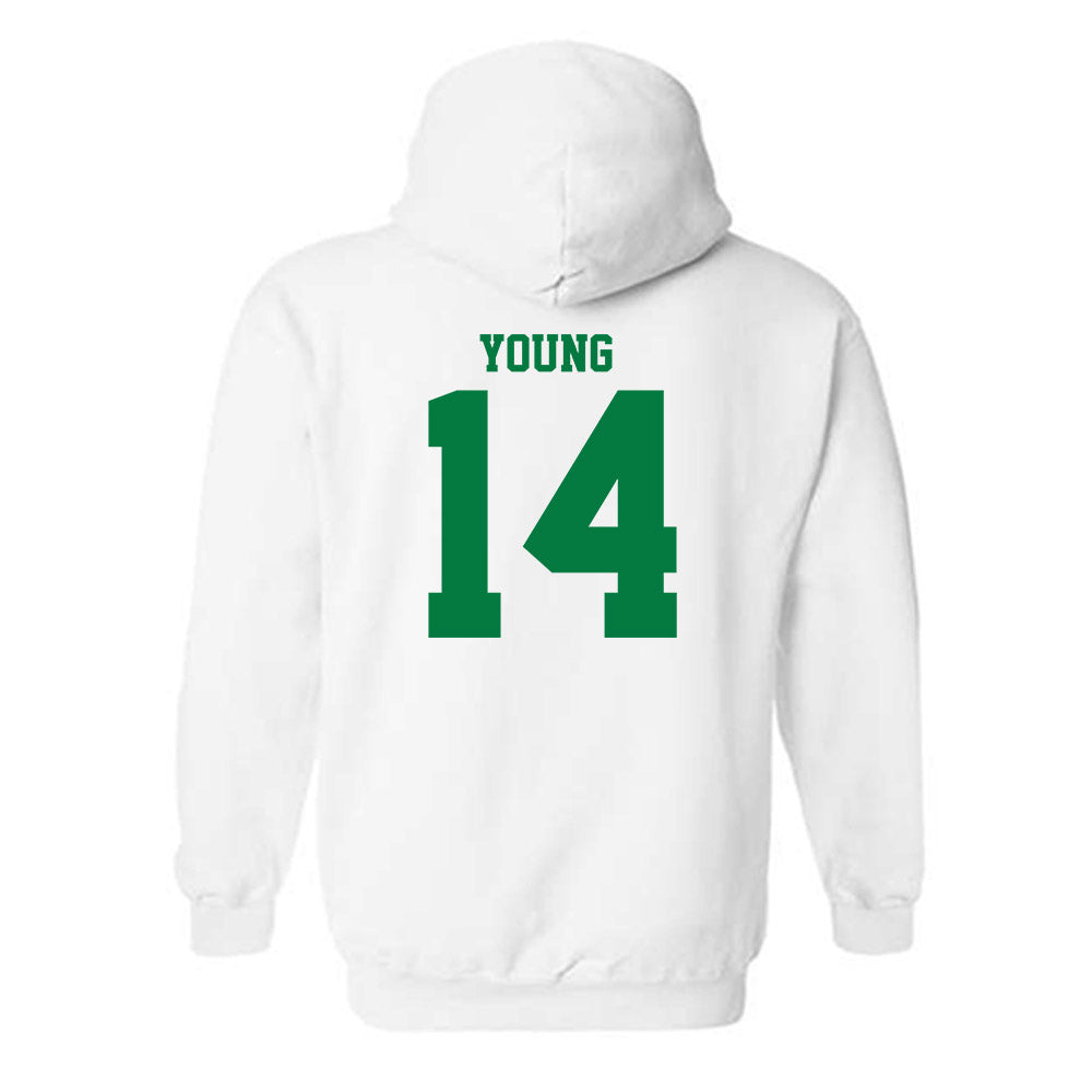 North Texas - NCAA Women's Volleyball : Alyssa Young - Classic Shersey Hooded Sweatshirt-1