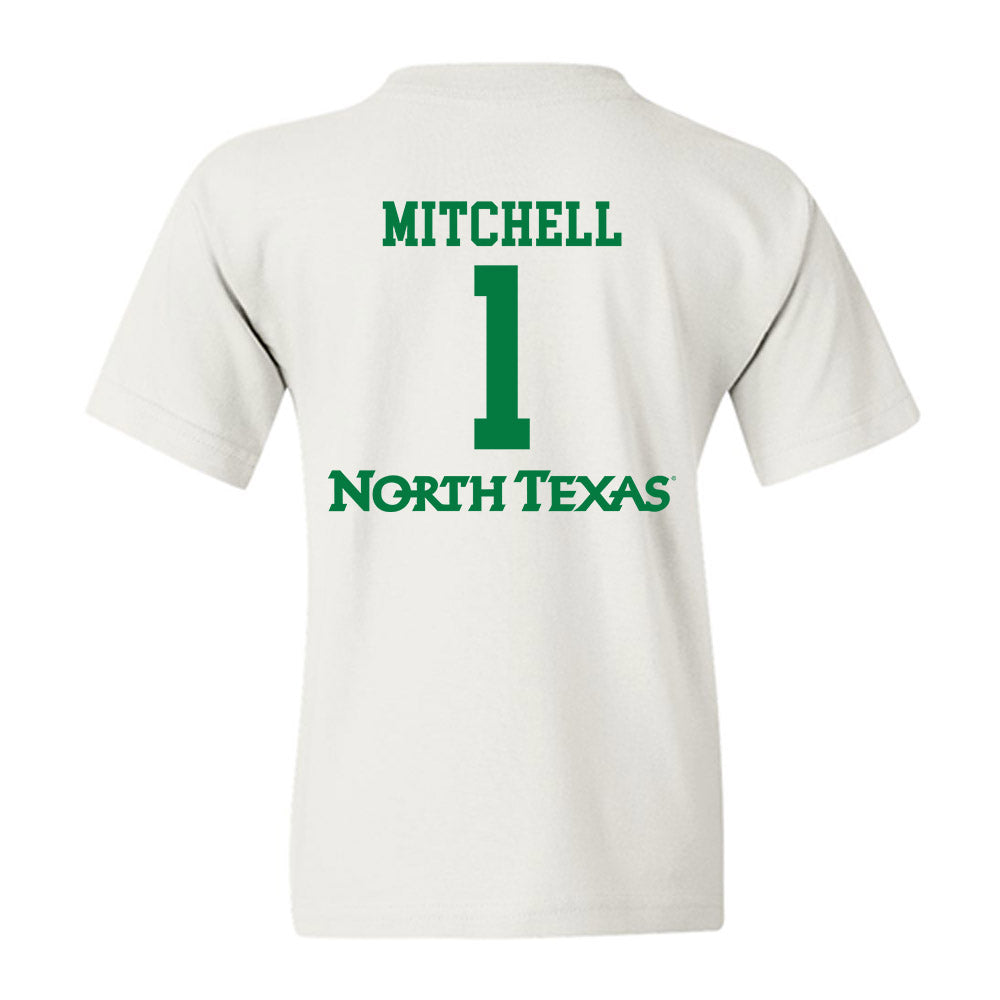 North Texas - NCAA Women's Volleyball : Dakota Mitchell - Replica Shersey Youth T-Shirt-1