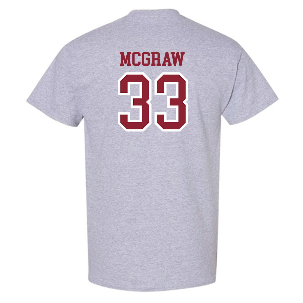 Troy - NCAA Baseball : Ty McGraw - Generic Shersey T-Shirt-1