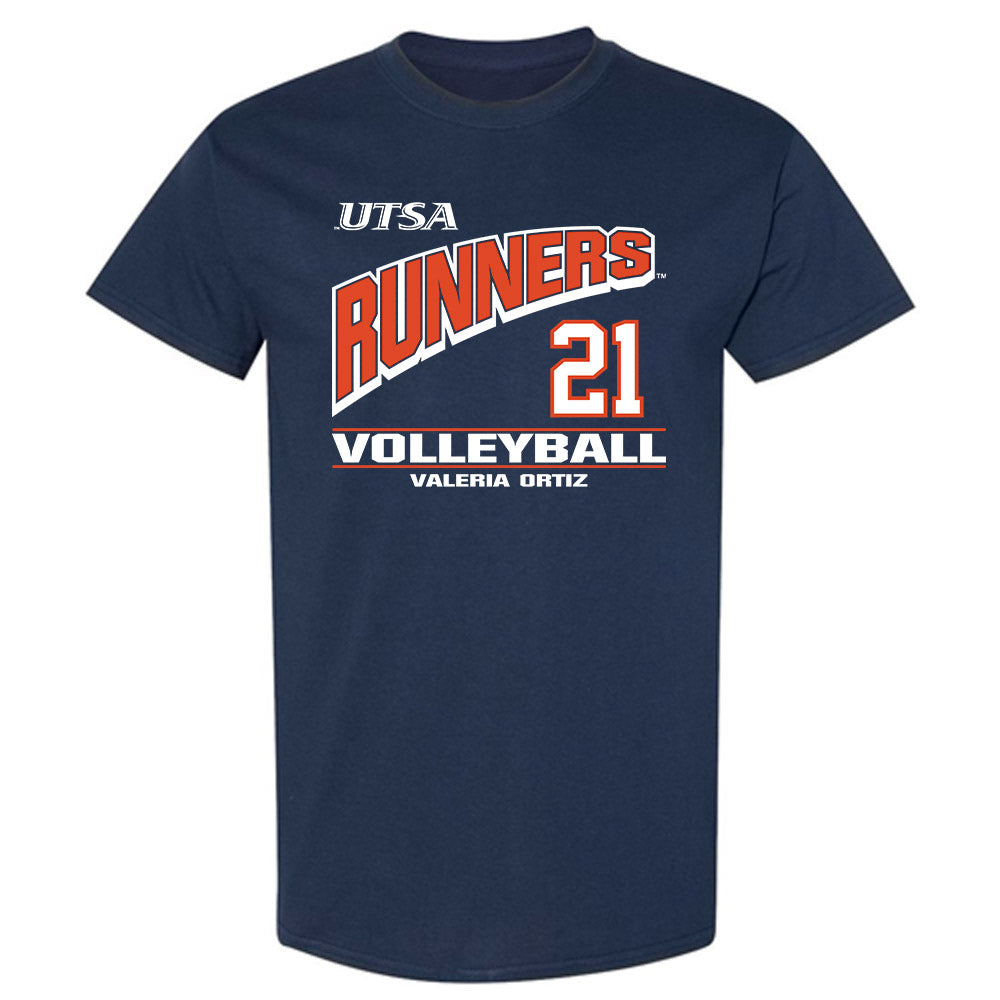 UTSA - NCAA Women's Volleyball : Valeria Ortiz - Classic Fashion Shersey T-Shirt-0
