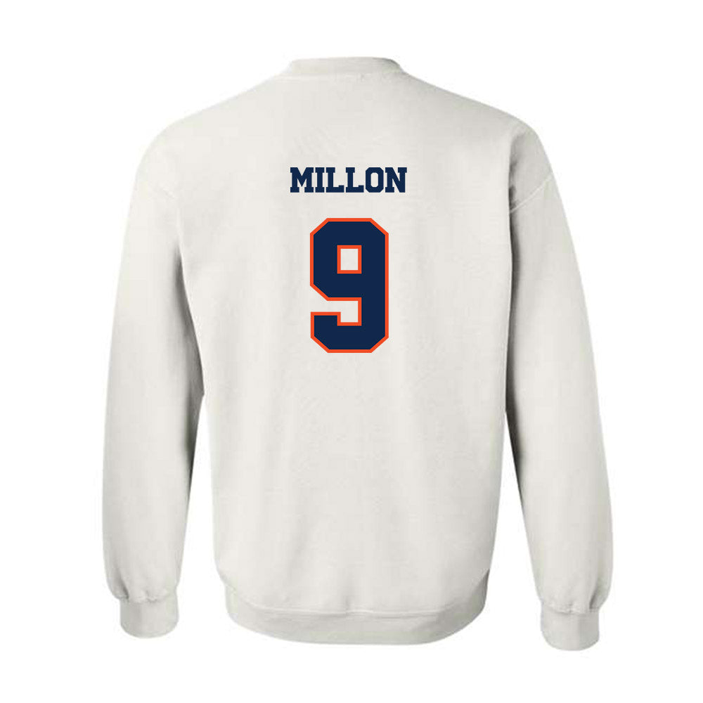 Virginia - NCAA Men's Lacrosse : McCabe Millon - Classic Shersey Crewneck Sweatshirt-1