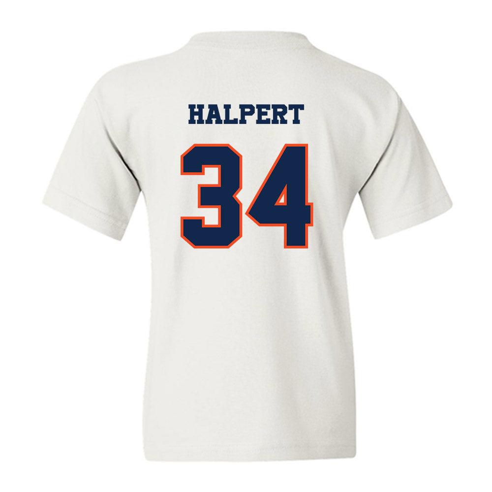 Virginia - NCAA Men's Lacrosse : Charlie Halpert - Classic Shersey Youth T-Shirt-1